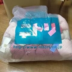 毛糸100g　ウール100%　高級　手芸　編物　定価数万円　専門店購入の画像