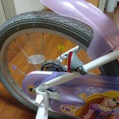 18インチ　ラプンツェル　自転車(ides）の画像