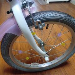 18インチ　ラプンツェル　自転車(ides）の画像