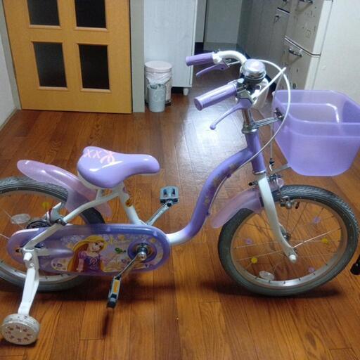 18インチラプンツェル自転車(ides） (パンダうさぎ) 道徳の幼児