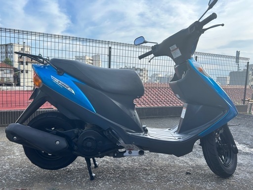 中古　アドレスV125g スズキ スクーター 青 46399km スズキ アドレスV125G規制前K5@神奈川県川崎市麻生区より〜4