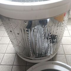 札幌市近郊の方限定！分解清掃済！ヤマダ RORO 洗濯機 YWM-T55LK 5.5kg 2024年製の画像