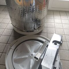 札幌市近郊の方限定！分解清掃済！ヤマダ RORO 洗濯機 YWM-T55LK 5.5kg 2024年製の画像