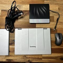 パナソニック レッツPC　Panasonic　LET’S 中古パソコン　10インチ　おまけ付きの画像