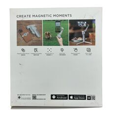 186000 現状品 DJI スタビライザー　 OSMO MOBILE4 OM4  ホワイト ジンバル [250409HM130119]の画像