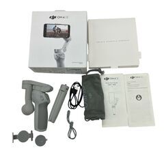 186000 現状品 DJI スタビライザー　 OSMO MOBILE4 OM4  ホワイト ジンバル [250409HM130119]の画像