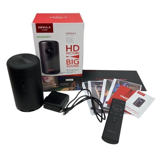 NEBULA Capsule II 未使用 保証付 186000 動作未確認 Anker アンカア プロジェクター Nebula Capsule II