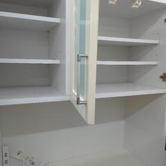 【祇園店】大特価！大型食器棚 レンジボードの画像