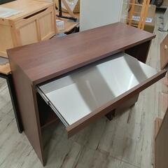 ★北九州、福岡市周辺配送可【展示品❗】キッチンカウンター  家電収納タイプ  ウォルナット  日本製  【定価49,990円】【送料に設置込み】💳自社配送時🌟代引き可💳※現金、クレジット、スマホ決済対応※   【配達は要決済前問い合わせ】の画像