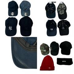 186001 現状品 NEW ERA ニューエラ 帽子、ヘアバンド ユニセックス 14点まとめ売り [250128HM220008]の画像