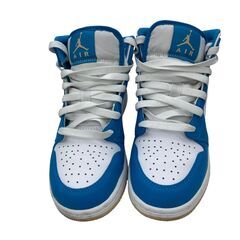 186001 NIKE ナイキ スニーカー AIR JORDAN 1 MID / エアジョーダン DQ8426-400  23 アクアトーン レディース [250418HM150441]の画像