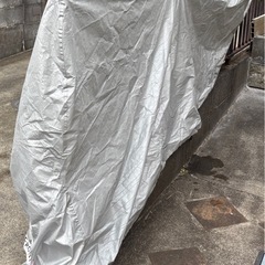 バイク用防水カバー グレー フルカバー400cc用の画像