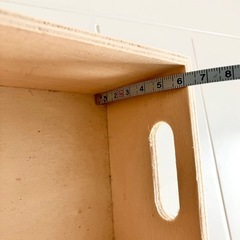 木の箱（100円均一商品）柄違いの画像