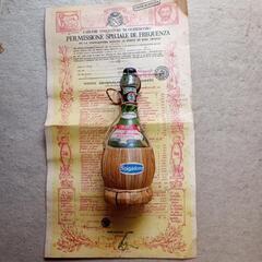 ディスプレイ用イタリア製ワインボトルの画像