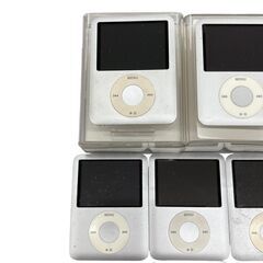 186001 現状品 Apple アップル デジタルオーディオプレーヤー iPod nano A1236 第3世代 4G  シルバー 11点まとめ売り [240924HM030075]の画像