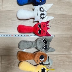 スプランキー　ぬいぐるみ6体の画像