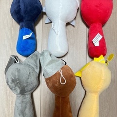 スプランキー　ぬいぐるみ6体の画像