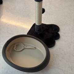 猫用 トイレ 爪とぎの画像