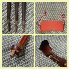 [八5968]　ジャンク　三味線の画像