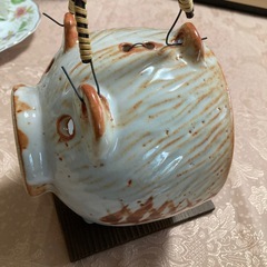 【新品未使用】志野焼　蚊取器の画像