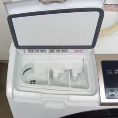 【中古品】HITACHI 日立 電気洗濯乾燥機 BD-SV110BL ホワイト 2018年製の画像