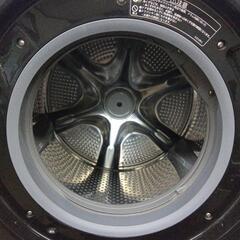 【中古品】HITACHI 日立 電気洗濯乾燥機 BD-SV110BL ホワイト 2018年製の画像