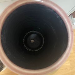 陶器鉢 オシャレ鉢 ロング鉢 ピンク鉢 縦長鉢 ドット柄の画像