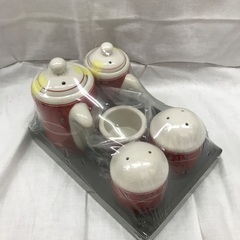 ☆ドリーム２号館☆★値下げしました★中村玉緒 陶器調味料入れの画像