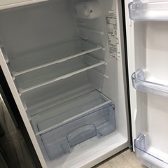 安心の6ヶ月間保証付き!!  2ドア冷蔵庫　YAMAZEN 2022年製　128L 【トレファク堺福田店】の画像