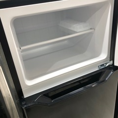 安心の6ヶ月間保証付き!!  2ドア冷蔵庫　YAMAZEN 2022年製　128L 【トレファク堺福田店】の画像