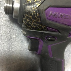 ハイコーキ36vインパクトドライバWH36DA、中古美品、本体のみの画像