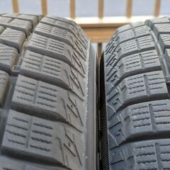 工賃込み深溝２０２３年製ヨコハマ冬タイヤ１７５／６５Ｒ１４　４本セットの画像