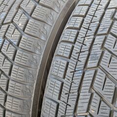 工賃込み深溝２０２３年製ヨコハマ冬タイヤ１７５／６５Ｒ１４　４本セットの画像