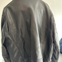 ZARA ブラック ライダースジャケットの画像