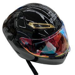 186000 現状品 SOMAN ヘルメット XL ブラック/ゴールド [250530HM090079]の画像