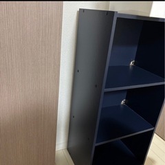 3段カラーボックスの画像