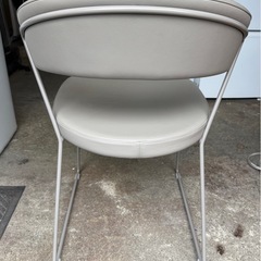 札幌市内配送可 Calligaris カリガリス コヌビア ニューヨーク ダニングチェア ソフトレザー カラー/トープ ②の画像