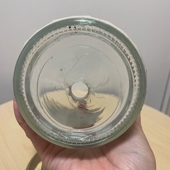 ガラス鉢 オシャレ鉢 鉢カバー すりガラスの画像