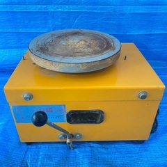 【※緊急※値下げ交渉可能】卓上電動ろくろ らくらく2型 696 コンパクト 陶芸用の画像