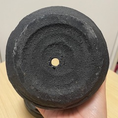 陶器鉢 オシャレ鉢 鉢カバー 黒鉢 シック鉢の画像