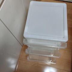 【無料・タダですよ～】引き出し式収納ケース(3段)②の画像