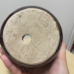 陶器鉢 オシャレ鉢 鉢カバー レトロ鉢 の画像