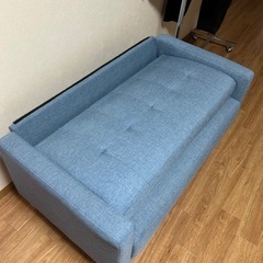 値下　美品1人〜2人用ソファの画像