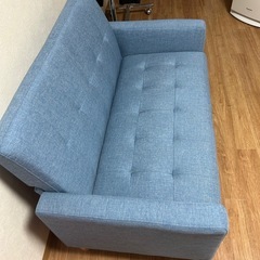 値下　美品1人〜2人用ソファの画像