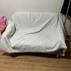 値下　美品1人〜2人用ソファの画像