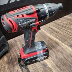【中古】パナソニック 充電マルチインパクトドライバー EZ75A9LJ2G-R 14.4V 3.3Ah バッテリー2個 充電器 ケース【ハンズクラフト熊本けやき通り店】【店頭取引限定】の画像