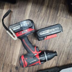 【中古】パナソニック 充電マルチインパクトドライバー EZ75A9LJ2G-R 14.4V 3.3Ah バッテリー2個 充電器 ケース【ハンズクラフト熊本けやき通り店】【店頭取引限定】の画像