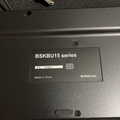 BUFFALO BSKBU15 有線キーボードの画像