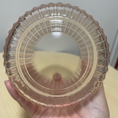 ガラス鉢 オシャレ鉢 鉢カバー ハイドロカルチャー ピンク鉢の画像