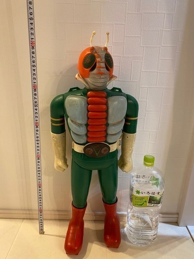 値下げ　仮面ライダー　V3  ジャンボマシンダー　当時物　レトロ　